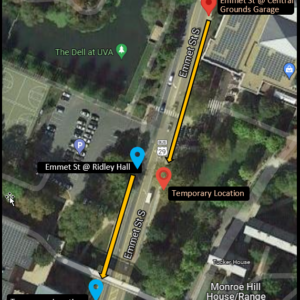 Illustration of temporary relocation